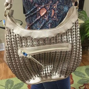 Sondra Roberts Squared Hobo Purse NWT